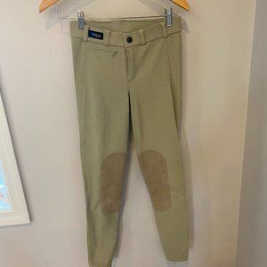 Irideon front Zip Knee Patch microcord Breech womens small